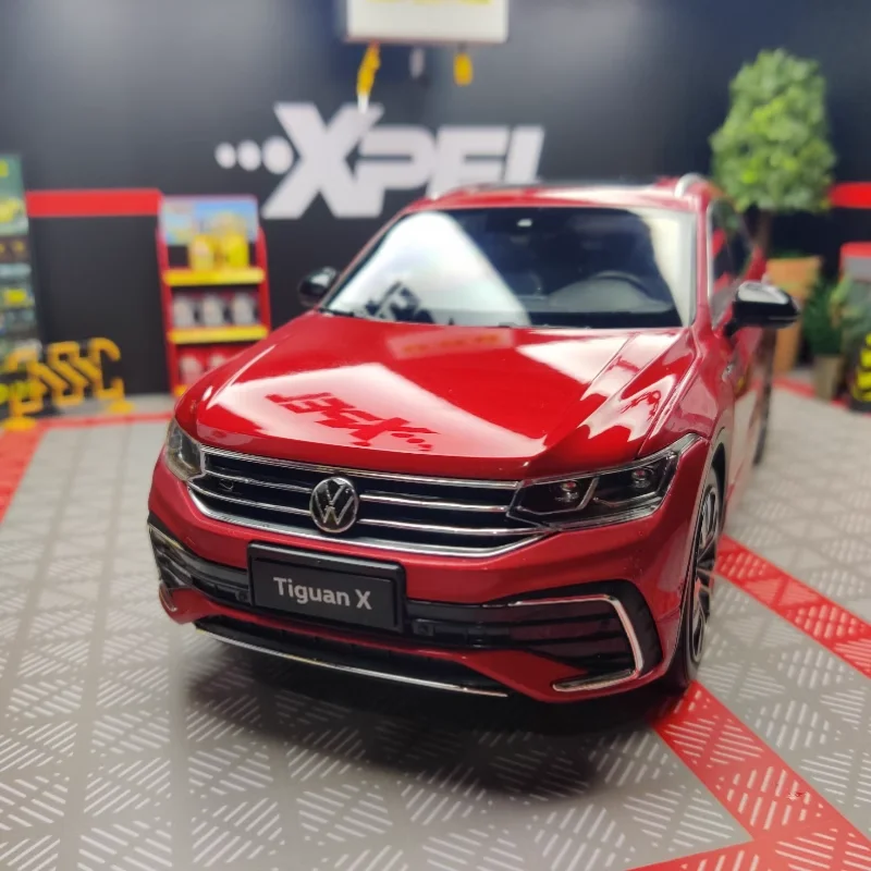 

Diecast 1:18 Scale SAIC VW Tiguan X Original Full Car Door-opening Alloy Car Model Collectible Toy Gift Souvenir Display
