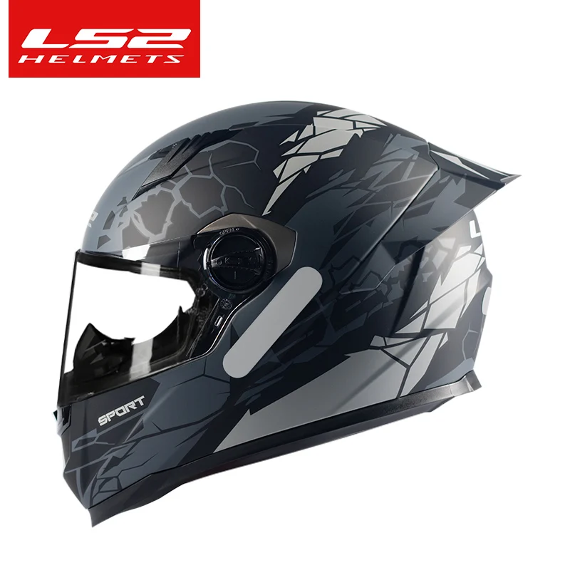 

Original LS2 FF300 Full Face Motorcycle Helmet Woman Man Casco Moto Helmets with transparent Visor ECE