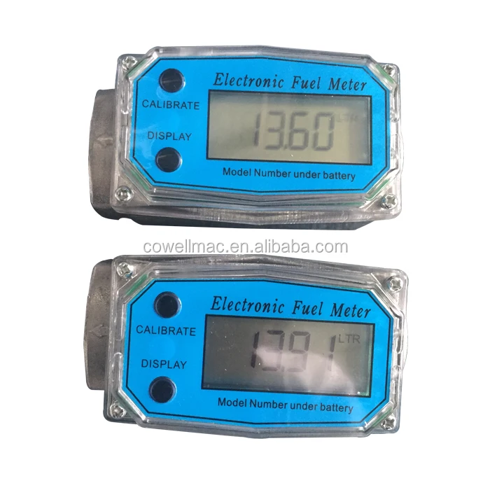 Electronic Digital Pulser Turbine Diesel Fuel Flow Meter With High Precision For Oil,Water