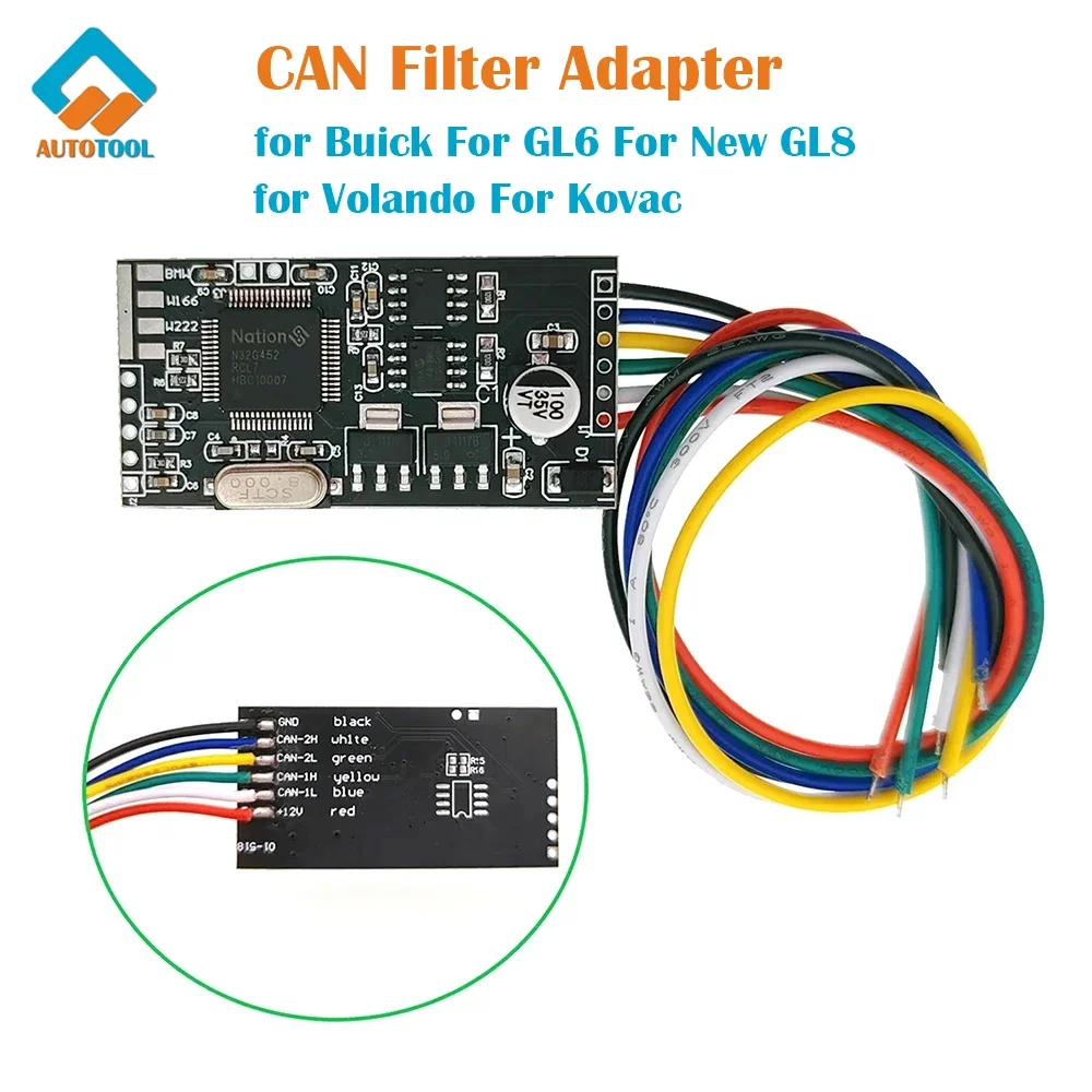 NEW CAN Filter for Buick For GL6 For New GL8 For Volando For Kovac Blocker Filter Emulator for Kilo-meter Cluster Calibration