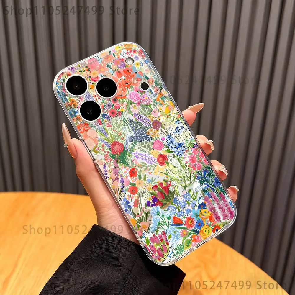 B-Betsy Ann W-Wiltshire London جراب هاتف iPhone17 16 15 14 13 12 11 Pro Max Plus غطاء خلفي صغير شفاف كامل من السيليكون غلاف ناعم