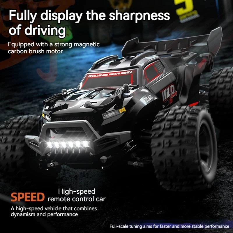 

JJRC Full Scale Rc Car High-Speed Off-Road Four-Wheel Drive Vehicle 1:18 Electric Climbing Car Model Toy Racing Car Boy Gift
