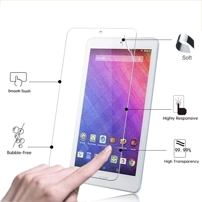 High quality Ultra HD LCD Anti-Scratches Screen Protector Film For Acer Iconia One 7 B1-750 7.0