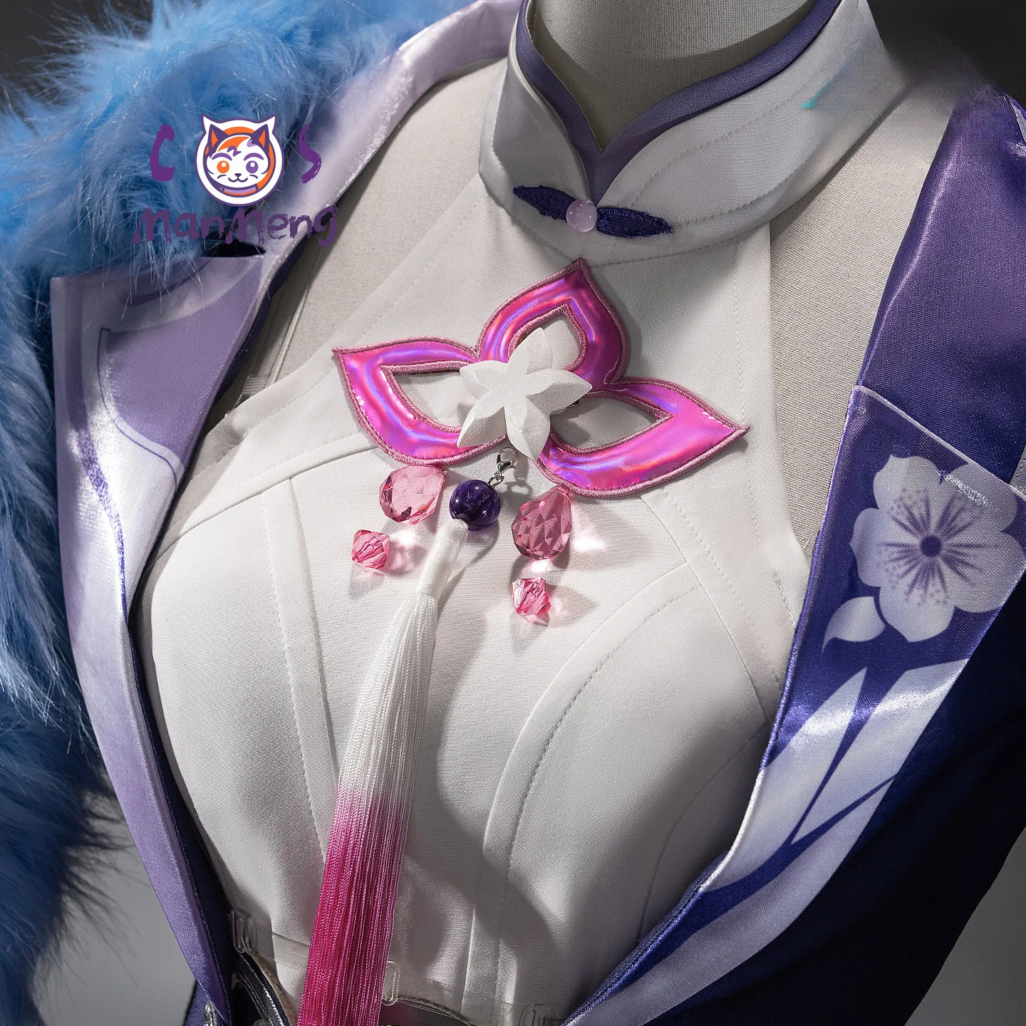 Anima Bai Mei Game Honkai: Nexus Cosplay Costume White Plum Version Halloween Carnival Women Role Playing New Uniform Prop - view 4