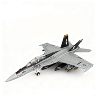 1:72 Scale Replica F18 F-18 VF103 Grumman Tomcat Super Hornet F/A-18F Pirate Flag Fighter US Navy Plane  Military Model Toy