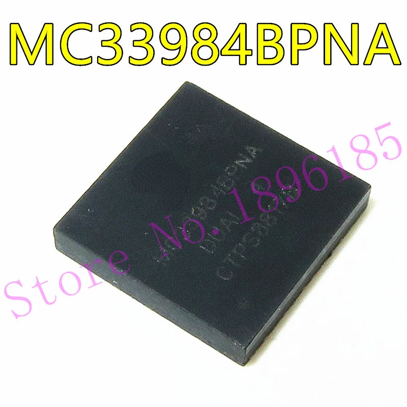 MC33984BPNA DUAL 4 New Dual Intelligent High-Current Self Protected Silicon High-Side Switch (4.0 mohm)