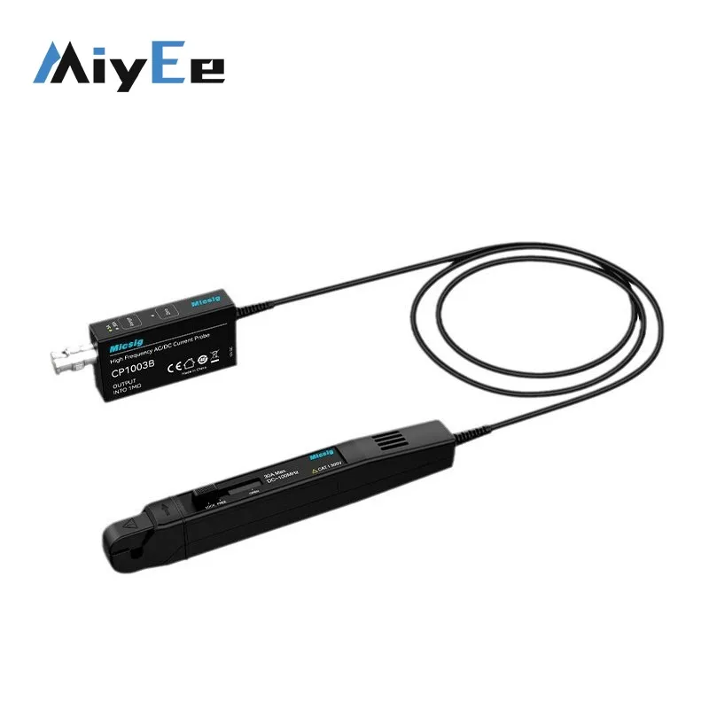 Micsig 8MHz 5MHz 10MHz 50A-300A 30A-150A High Precision AC/DC Current Probe BNC Interface for Oscilloscopes-