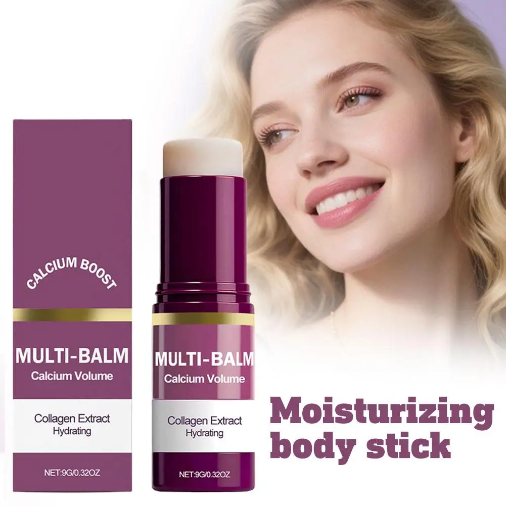 9 جرام كالسيوم مضاد للشيخوخة ترطيب عميق متعدد بلسم لشد البشرة مهدئ إصلاح جفاف سطع لهجة ترطيب مكثف الرعاية اليومية