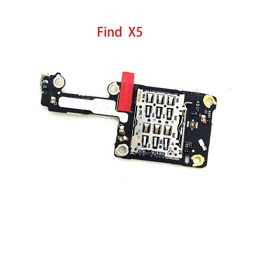 

10Pcs Original SIM Card Reader Board Flex Cable Sim Card Reader For OPPO Find X5/ X5 Pro