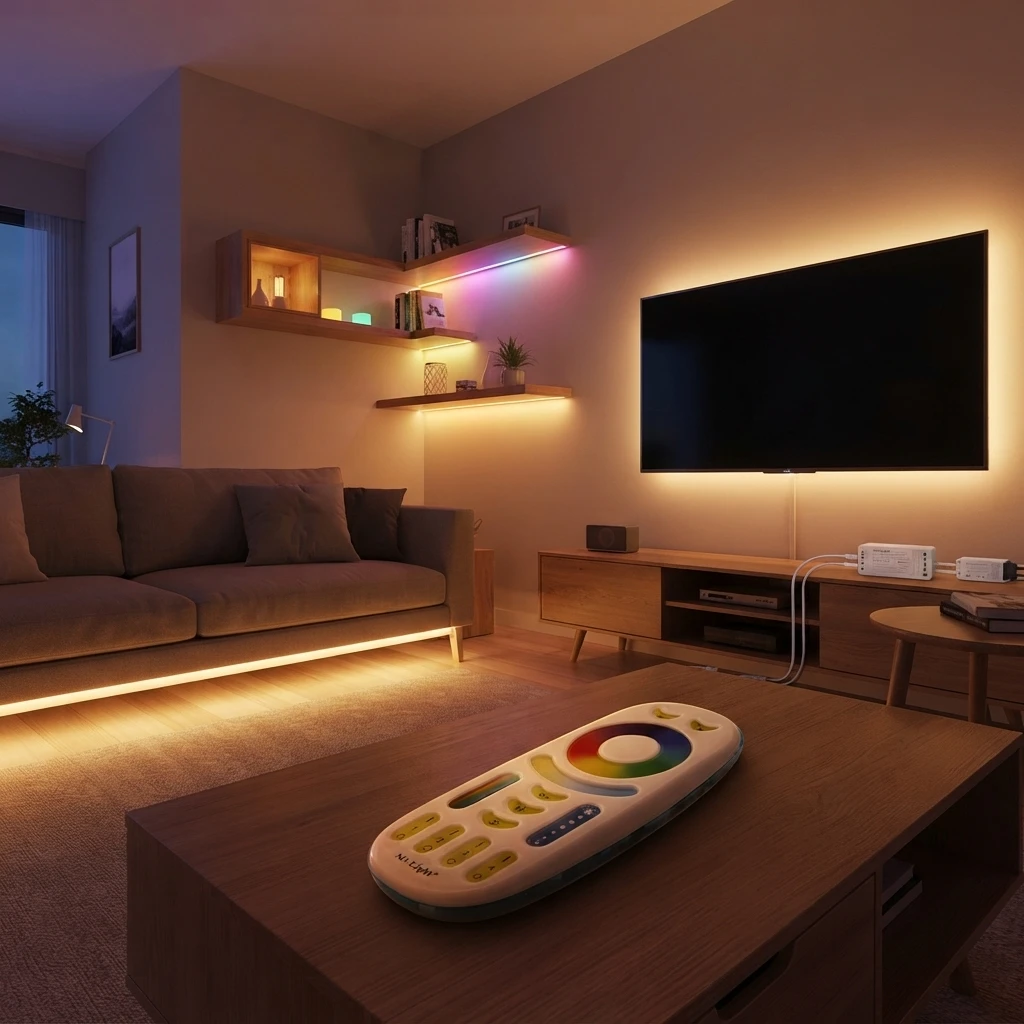 Miboxer FUT037W+ FUT096 FUT092 3In1 WiFi+2.4GHzRF Tuya Smart Voice Control Controller for Color RGB RGBW RGBCCT Led Strip light