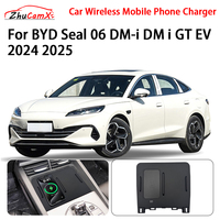 Car Wireless Mobile Phone Charger Center Console Storage QI 18W iPhone fast charge for BYD Seal 06 DM-i DM i GT EV 2024 2025
