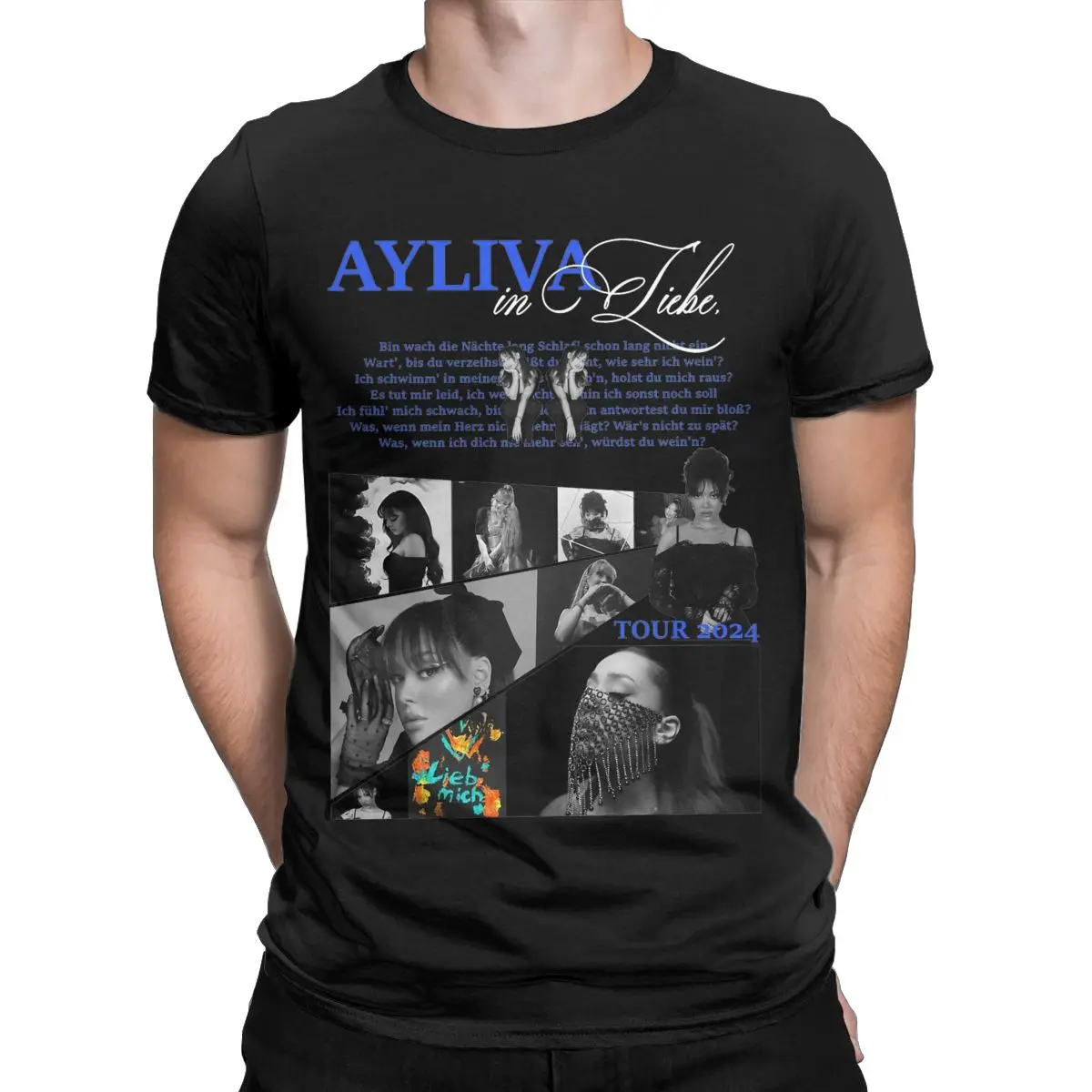 Summer Ayliva In Liebe Tour 2024 for Men Women T Shirts Merch Leisure Tees T-Shirt Pure Cotton Printed Clothes