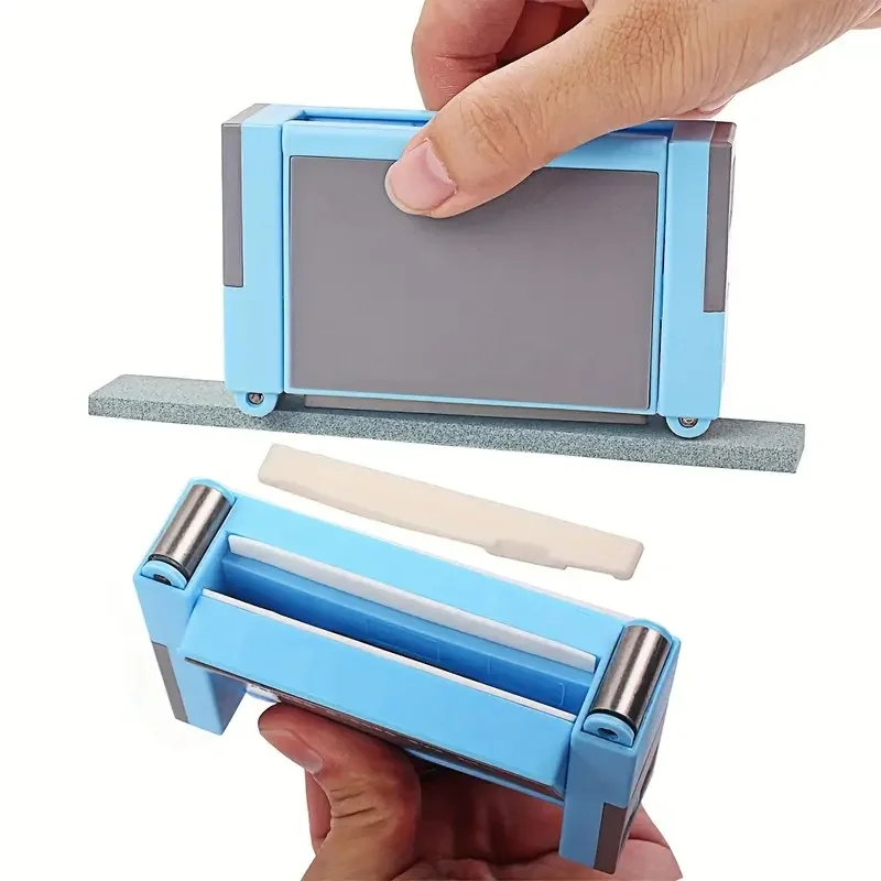 Ponceuse de meulage de selle d'écrou de guitare, outil de meulage de Pickguard de guitare pour la réparation de papier de verre auto-adhésif du cou de guitare