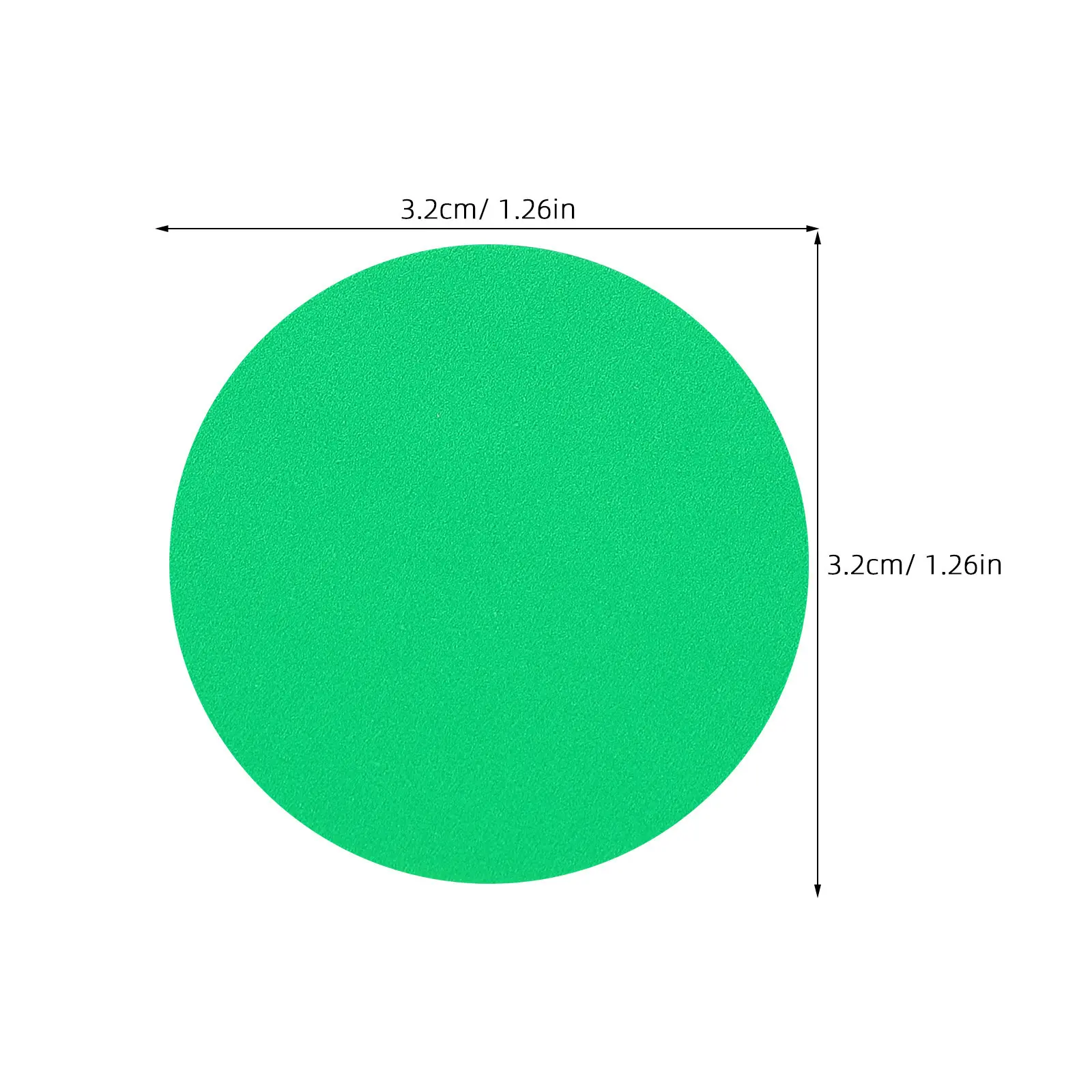 32Sheets Color Coding Round Stickers 16 Bright Colors 32Mm Removable Adhesive Dots for Task Tracking Scheduling Classroom