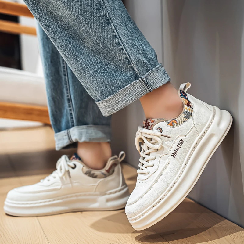 

Мужские повседневные туфли с увеличенной подошвой для ежедневной носки