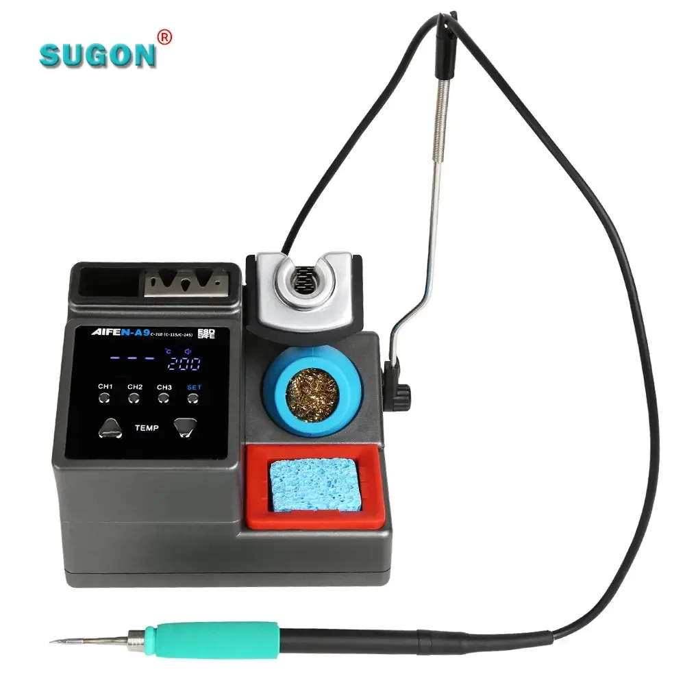 Promotion! Kaisi Sugon Basic Set cell phone repair tools digital multimeter hot air soldering rework station