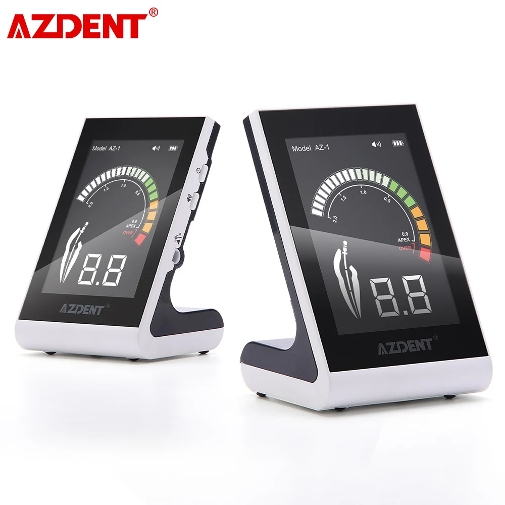 AZDENT Dental Endo Apex Locator Dentistry Endodontics Root Canal Measuring Instrument Root Canal Location Dentists Tool