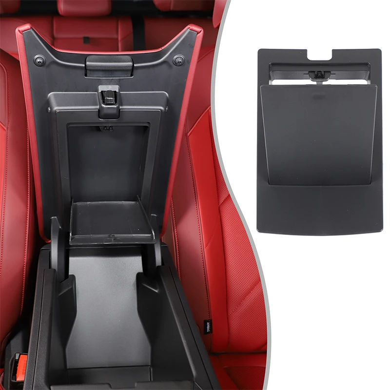 

ABS Black For BMW X3 G45 2025+ Car center control armrest box privacy storage box car interior decoration accessories