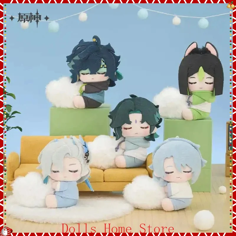 

Merch MiHoYo Original Game Genshin Impact Neuvillette Kamisato Ayato Xiao Cute Keychain Bag Ornament Pendant Mascot Official