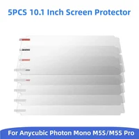 5 Unidades Película Protectora Antiarañazos 10,1 Pulgadas para Anycubic Photon Mono M5S/M5S Pro - Accesorios de Impresoras 3D LCD