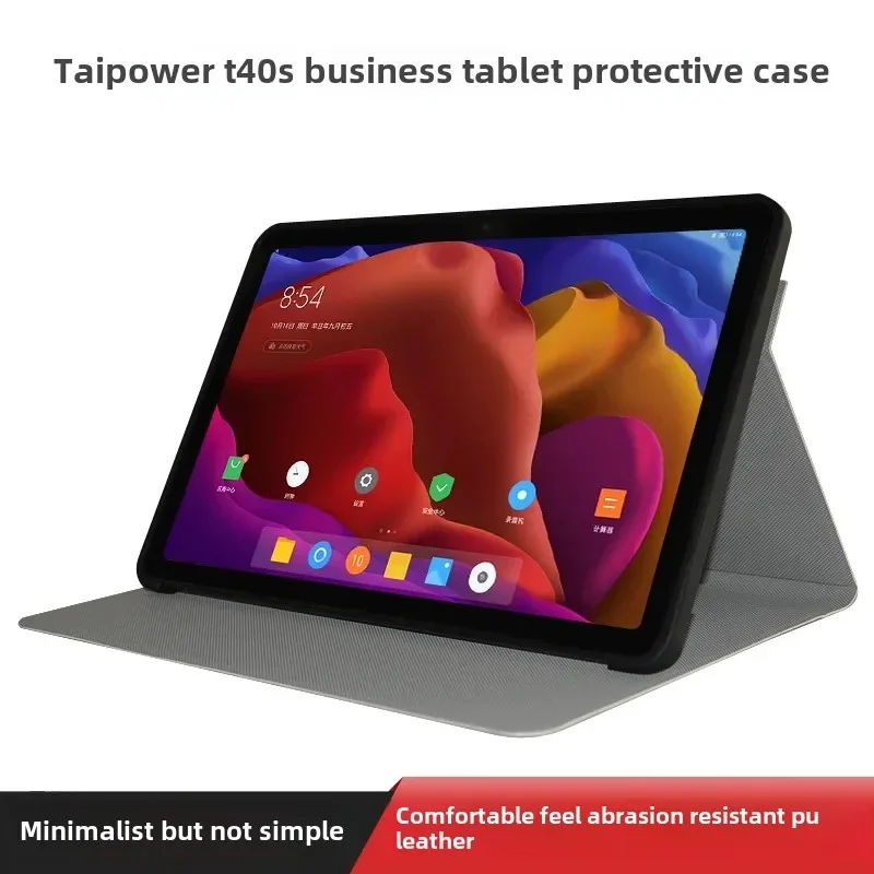 Ultra Thin Three Fold Stand Case For Teclast T40S 10.4inch Tablet Soft TPU Drop Resistance Cover For T40Pro New Tablet Pc