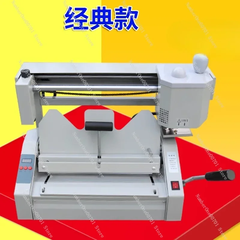 

Manual Small H30 Book Binding Volume Thermal Binding A4 Tender Glue Installed Machine