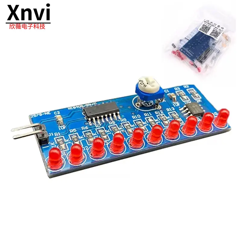 NE555+CD4017 Runnin…