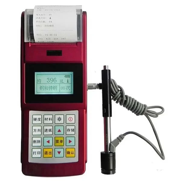 

LHL-300 portable leeb hardness tester built-in printer