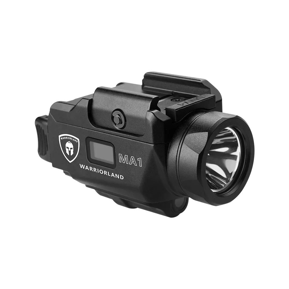 YYHCWarriorland 2024 Hot Sale Universal Rechargeable Tactical Gear Mounted Lights with Laser IPX4 Waterproof