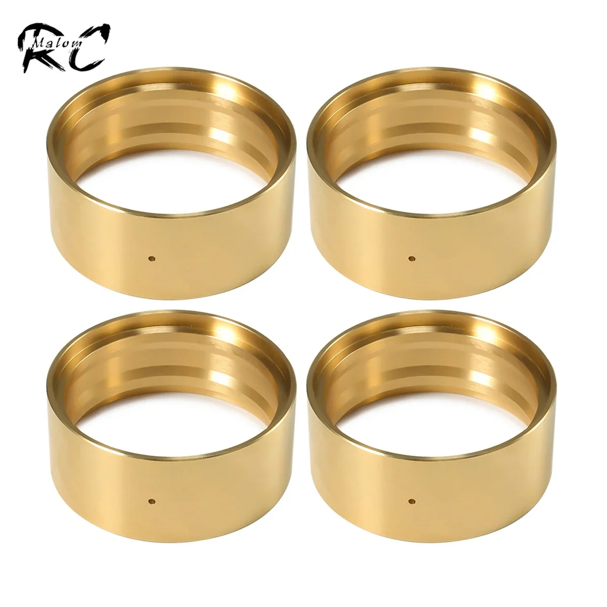 95g/PCS Brass Weights Beadlock Ring Fits 1.9 Inch Wheel Rims for RC Rigs Crawler SCX10 Pro Capra TRX4 VS4-10 Element Enduro TF2