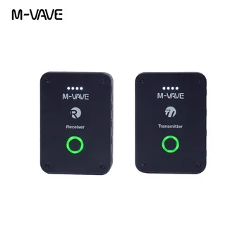 M-VAVE WP-9 2.4G wireless system headphone monitor transmission system rechargeable transmitter receiver Mono recording function