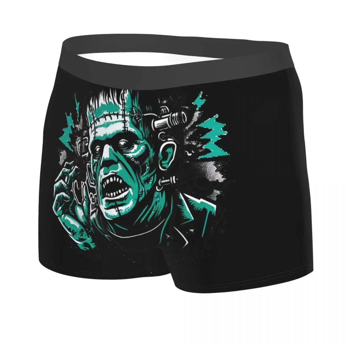 Monster Frankenstein Men Underwear, Highly Breathable printing High Quality Gift Idea