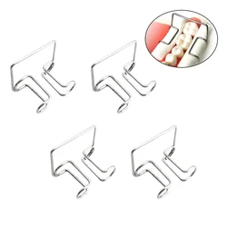 Dental Baumwolle Roll Clip autoklav ierbar Edelstahl Baumwolle Roll Clip Halter Zahnmedizin Labor liefert Isolator Werkzeug Zahnarzt Klinik