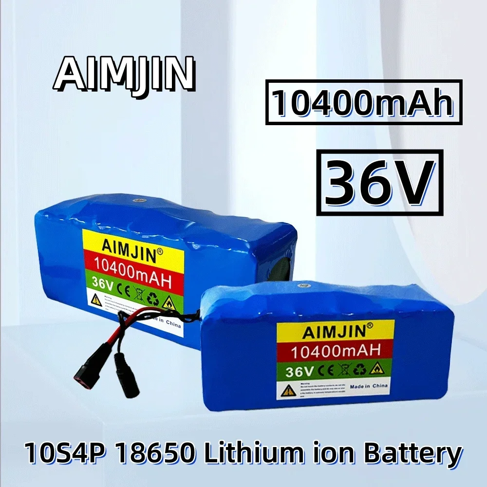 

New 10S4P 36V 10.4Ah Pack 1000W 10400mah Electric Bicycle / Scooter , Etc 18650 Lithium ion Battery with BMS