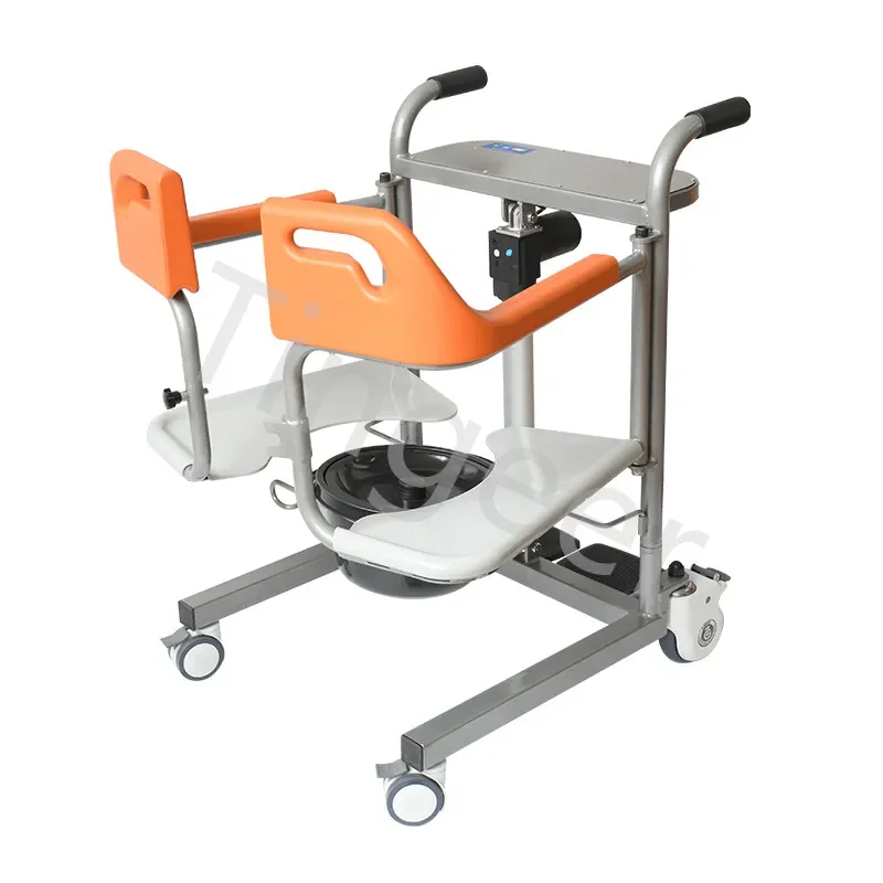 كرسي نقل الرفع القابل للفصل للمنزل لكبار السن مع كرسي نقل Bedpan للمرضى