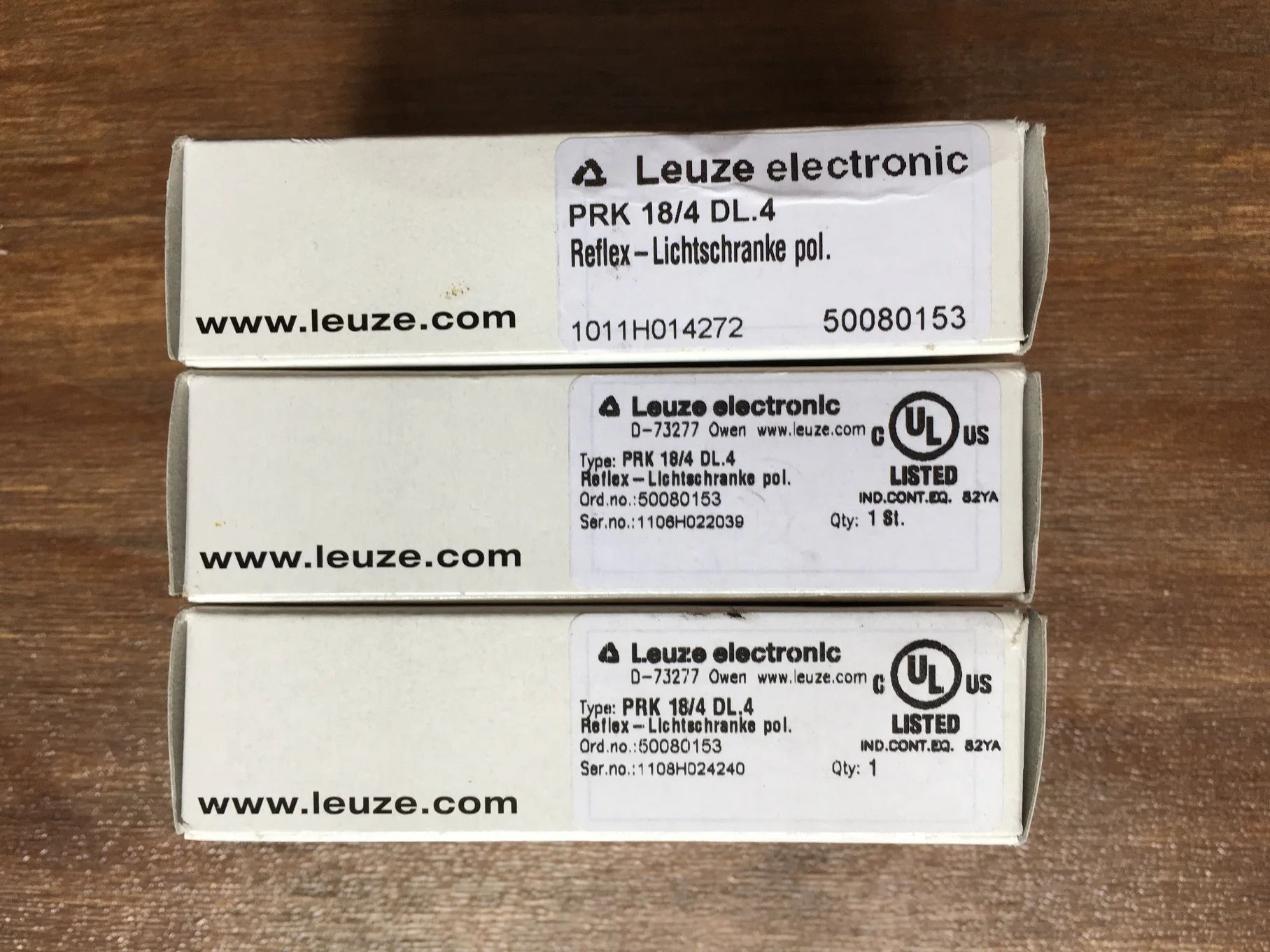 

New and Original LEUZE Electronic IPRK 18/A L.4 PRK 18/4 DL.4 Proximity Switch 50080153 Photoelectric Sensor