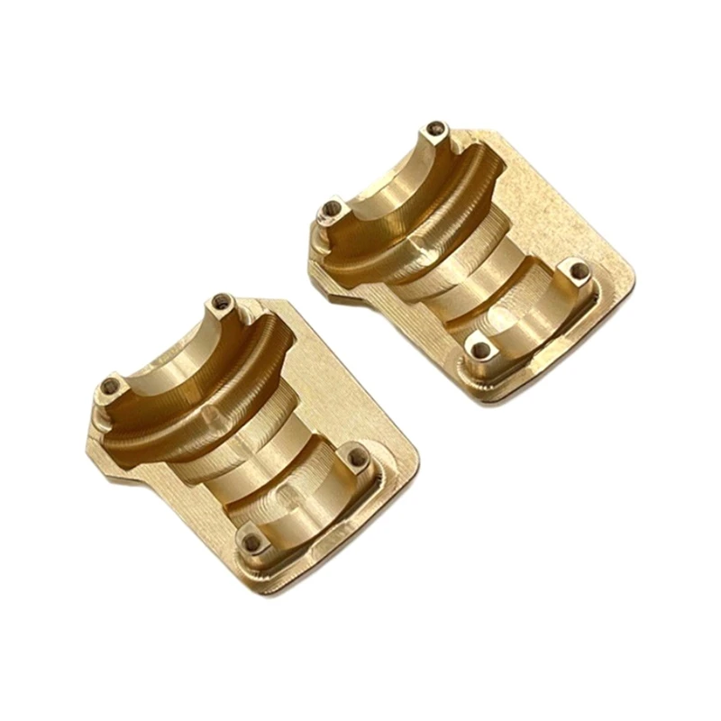 RC Car Upgrade Brass Rear Axle Rear Cover Set For TRAXXAS 1/10 TRX4 HUANGBO 1/10 R1001 R1002 R1003 RC Car Upgrade Parts