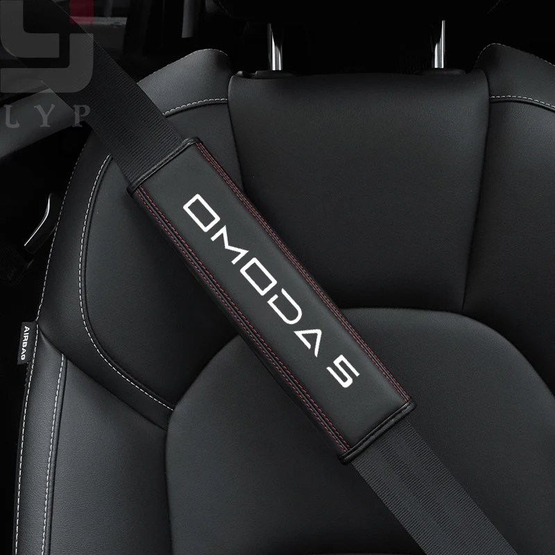 

1pcs Car Seat Belt Cover Shoulder Strap Pad Auto Accessories Chery Omoda C5 5 fx 7 8 pro plus 2022 2023,
