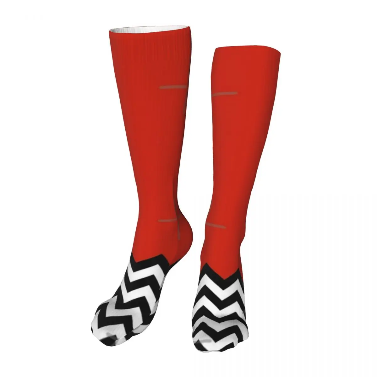 Black Lodge (Twin Peaks) Inspired Graphic Adult Stockings Moisture absorbent For Daily Matching Thigh length Socks Customised