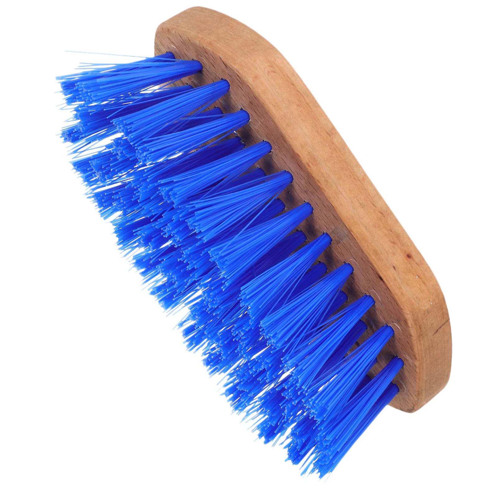 

Horse Grooming Brush Stiff Bristle Wood Handle Horse Hair Cleaning Tool for Effective Grooming Daily Care and Shedding Removal
