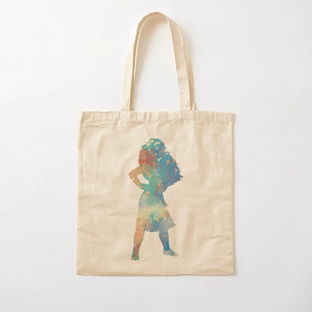 Character Inspired Silhouette Tote Bag Shopping bags Handbags women Custom bag cloth bag woman Canvas Tote