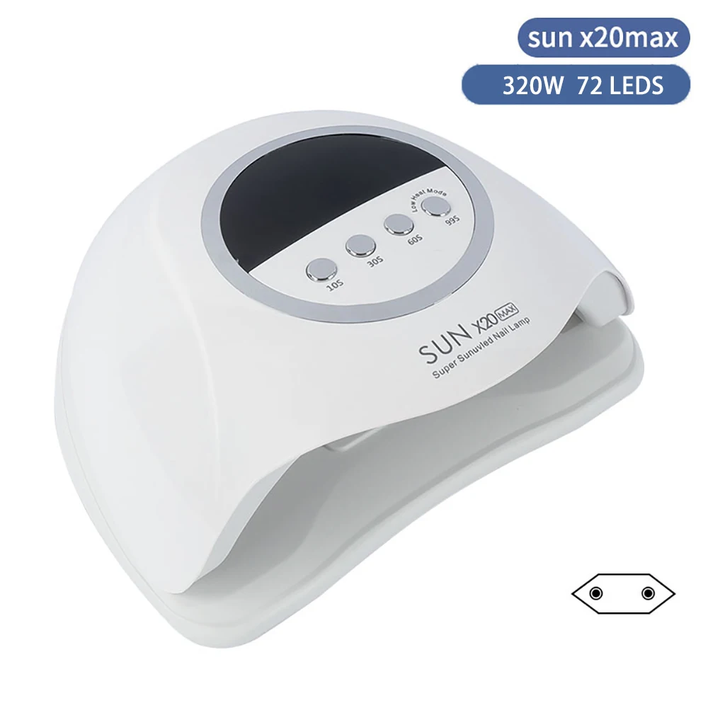 320w-uv-gel-nail-lamp-with-auto-sensor-72-leds-4‑timer-nail-dryer-for-fingernail-toenail-compatible-with-all-gel-nail-polishe