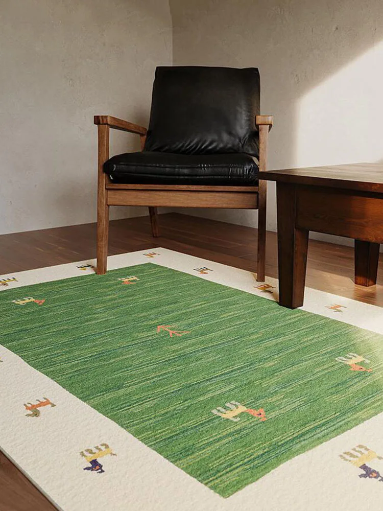 Morocco Style Living Room Carpet Nordic Soft Bedside Mat Washable Bedroom Rug for Cloakroom Study Floor Mat Non-slip Home Rugs