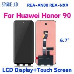 Super AMOLED 6.7 ” For Huawei Honor 90 LCD Display Touch Screen Digitizer Assembly For Honor 90 REA-AN00 REA-NX9 Replacement