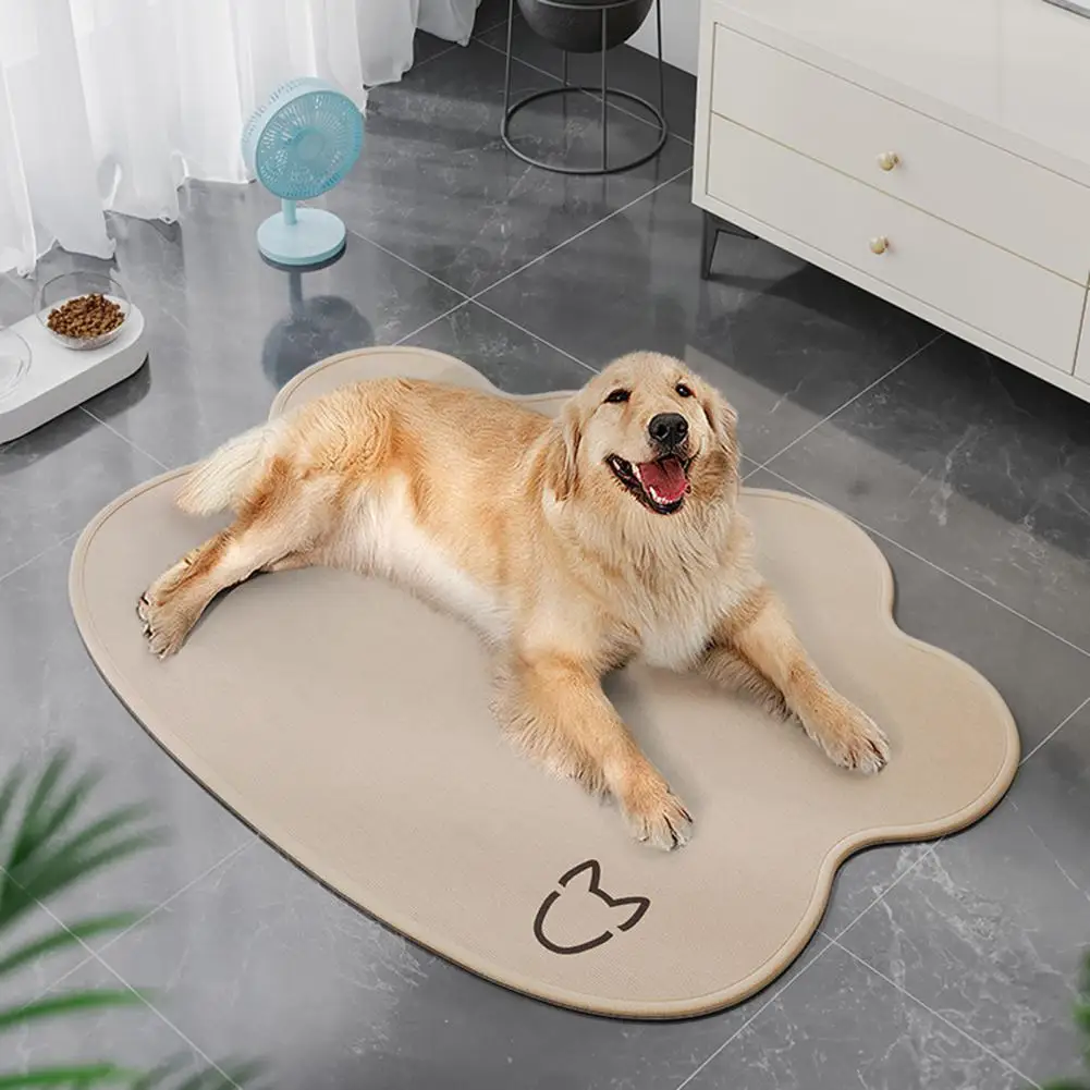 Pet Pad Pet Mat Ice Silk Summer Sleeping Pad for Cats Dogs Non-slip Bottom Easy to Clean Washable Heat Dissipation Pad Keep Pets