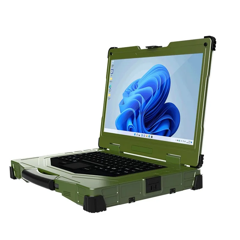 Three-proof reinforced notebook computer IP65 industrial control computer