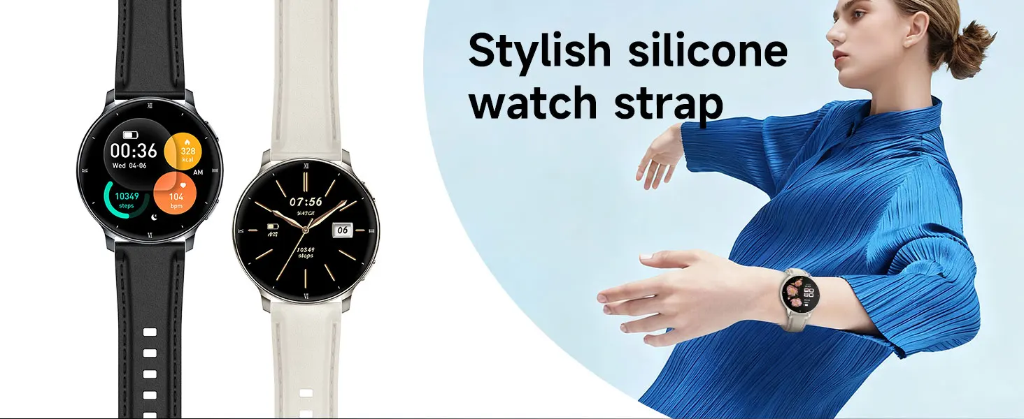 2026 Neue Ultradünne Langlebige Damen-Smartwatch 1,32" Amoled-Bildschirm Sport Gesundheit Fitness LED-Taschenlampe Bluetooth-Anruf Smartwatch – Detail 7