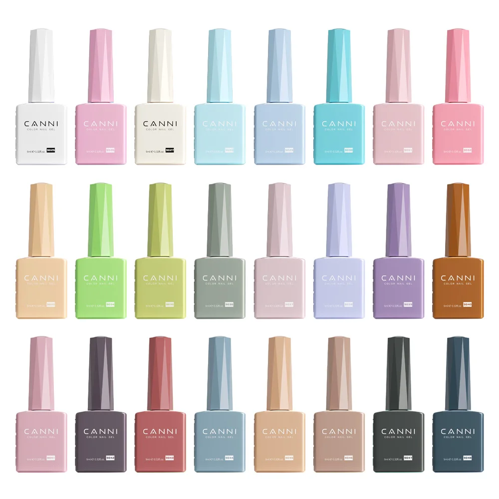 Vernis à ongles Semi-Permanent sans CANNI TPO/Hema, couverture complète, vernis Gel de couleur, diamant longue durée, couche de finition trempée, 9ml