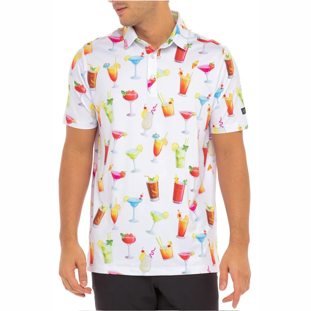 Golf Shirts Men Wear Summer Apparel Outdoor Casual Golf Table Tennis Feather Tennis Polo Fast Breathable Shirts