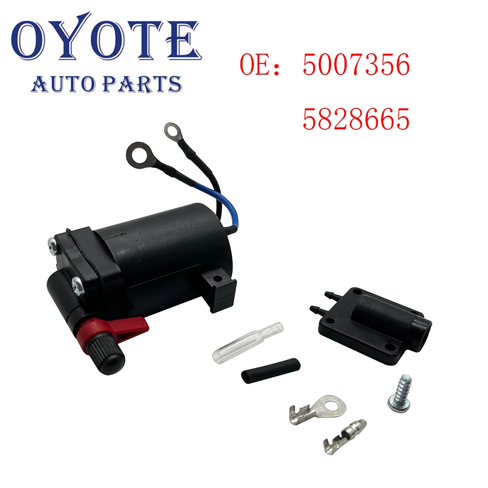 

OYOTE High Quality Fuel Primer Choke Solenoid For Omc Johnson Evinrud 5007356 5828665 397909
